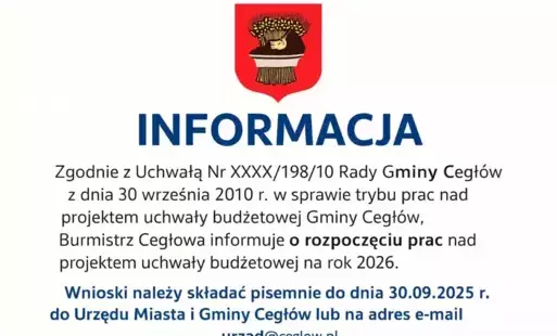 Zdjęcie do Informacja