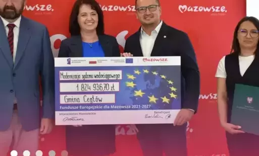 Zdjęcie do Wsparcie finasnowe na modernizacje systemu wodociagowego