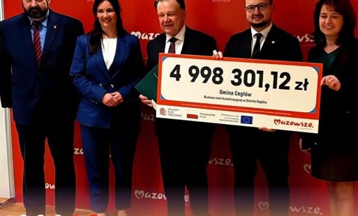 Zdjęcie do Kolejne fundusze na dalszy rozwoj infrastruktury w Gmina Cegł&oacute;w