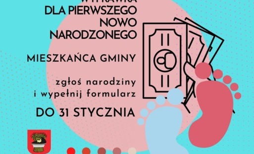 Zdjęcie do Wyprawki dla pierwszego nowo narodzonego mieszkańca Gminy Cegł&oacute;w
