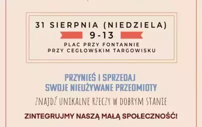 Zdjęcie do Wyprzedaż garażowa