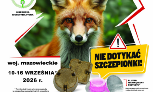 Zdjęcie do KOMUNIKAT MAZOWIECKIEGO WOJEW&Oacute;DZKIEGO LEKARZA WETERYNARII